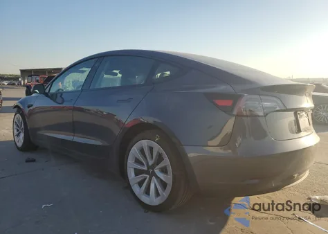 2021 Tesla Model 3 from USA, damaged, VIN 5YJ3E1EBXMF855570